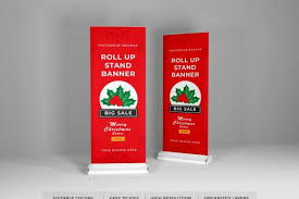 Download Free Roll Up Banner Mockup Template Deeezy PSD Mockup Templates