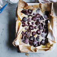 James Martin S Black Cherry Clafoutis Recipe James Martin Recipes Cherry Clafoutis Clafoutis Recipes