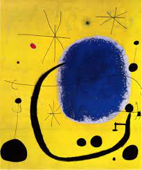 Joan miro crea su propio mundo abstracto en sus pinturas, juega con sus formas de forma diverida. Joan Miro Obras De Arte Todocuadros