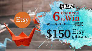 We did not find results for: 6 Chances To Win Up To 150 Etsy Gift Card Ebates Blog