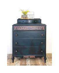 Made from solid and engineered wood in the neutral finish of your choice, this dresser has tapered. Vintage Tall Boy With A Stacked Drawer Was Finished In A Deep Green With A Splash Of Red The Adirondack Flare With A Ghost Silhouet Tall Boys Pretty Furniture