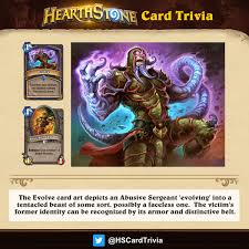 We did not find results for: Hearthstone Card Art Trivia 6 Evolve Steemit
