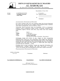 Contoh surat undangan untuk acara pengajian masjid. Contoh Surat Undangan Santunan Anak Yatim