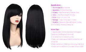 Racism is not at all tolerated in this subreddit. Amazon Com Girls Wigs Kids Long Straight Black Costume Hair Wigs Women Halloween Cosplay Party Wig 2001 Black Beauty