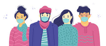 Gambar animasi orang pakai masker paling keren download now kani re. Covid 19
