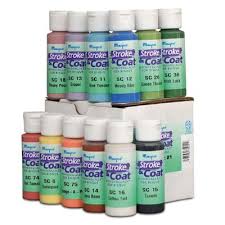 we sell stroke and coat 2oz bottles so you can paint at home