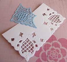 Light up their mailbox this holiday season (or any other time!) with today's folded corner card. Na Komunie W Blekitach Marianne Design Cards Cards Handmade Card Craft
