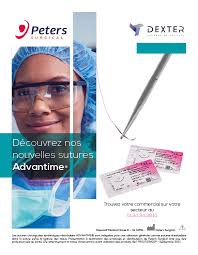 Fils de sutures incolores Advantime Peters Surgical