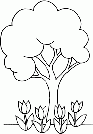 Here's an easy peasy tree coloring page for young learners. Tree Coloring Pages Free Coloring Home