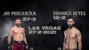 Prochazka, though, refused to take a backward step and fired back relentlessly, bloodying reyes' now it's the fight glover teixeira vs. Jiri Denisa Prochazka Vs Dominick Reyes Promo Video Youtube