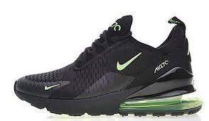 Nike Air Max 270 Black Chrome Green Ah8050 008 Nike Air Max Nike Air Nike