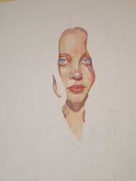 Watercolor interpretation of a musician's performance