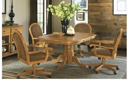 Brooks Furniture 17518c Easy Living Caster Swivel Chair 44 Medium Oak 14 68 X 25 X 13 5 In Dining Room Chairs Modern Dining Room Sets Caster Chairs