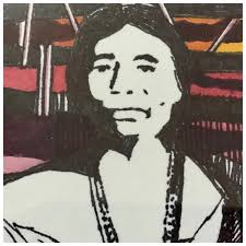 Edsel Herman Brown Navajo Indian Woman Juanita Manuelito Western