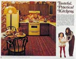 just sayin': 70s kitchen, cool house