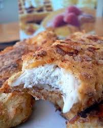 Bisquick Oven Baked Chicken Recipe Ultimate Chicken Fingers Use Gf Bisquick Parmesan Garlic Powder Paprika Salt Mix Those Ingredients Together Dunk Chicken Recipes Food Favorite Recipes