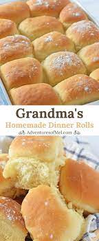 Homemade Dinner Rolls Straight From Grandma S Recipe Box So Delicious Easy To Make And A Family Homemade Dinner Rolls Homemade Dinner Homemade Yeast Rolls