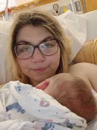 So I tried to post this when I first gave birth but it wouldn't let me. I  wanted to share our beautiful baby boy Malcolm Cole Downey Athorne 🩵born 