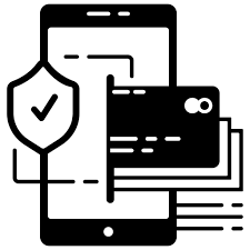 Free for commercial use no attribution required high quality images. Credit Card Digital Wallet E Wallet Mobile Banking Mobile Payment Protection Secure Transaction Icon Free Download