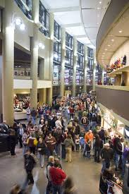 Concourse Inside Xcel Energy Center Xcel Energy Minnesota Lobby Design