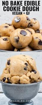 Edible Cookie Dough Vegan Gluten Free Key To My Lime Recipe Vegan Cookies Free Desserts Best Gluten Free Cookies