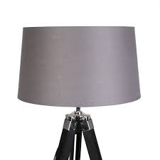 Free shipping* more like this 100+ colors. Floor Lamp Black With 45cm Dark Grey Shade Tripod Lampandlight