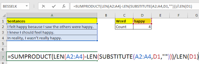 Lets say twice anywhere in the name. How To Count Occurrences Of A Word In An Excel Range In Excel