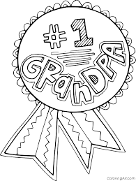 Discover thanksgiving coloring pages that include fun images of turkeys, pilgrims, and food that your kids will love to color. Number 1 Grandpa Coloring Page Coloringall