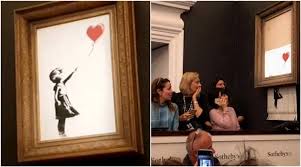 Banksy recently shred a piece of his art at an auction at sotheby's in london. Here Is How Street Artist Banksy Executed The Prank That Left The Art World Stunned Trending News The Indian Express