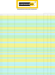 ct pag oil reference chart 05 demo jan 05 c tech oem