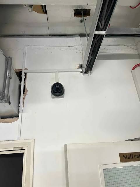 Commercial Security Operations Center monitoring CCTV data networks