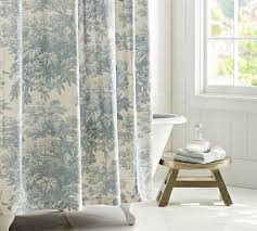Just Ordered Love It Blue And White Toile Shower Curtain Pottery Barn Discontinued Eba Traditional Shower Curtains Striped Shower Curtains Toile Curtains