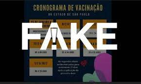 A covid‑19 vaccine is a vaccine intended to provide acquired immunity against severe acute respiratory syndrome coronavirus 2 (sars‑cov‑2), the virus causing coronavirus disease 2019. E Fake Cartaz Com Cronograma De Vacinacao Contra A Covid 19 No Estado De Sp Jornal O Globo