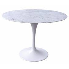 Tulip Dining Table Round Marble 100cm Eero Saarinen Replica Tulip Dining Table Dining Table Luxury Home Decor