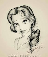 Such Talent Belle From Beauty And The Beast Disney Pencil Drawings Disney Sketches Disney Drawings