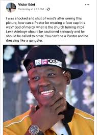 An evangelist has condemned pastor leke adeboye for. If Anything Needs A Dressing Overhaul It S Your English Daddy Freeze Replies Evangelist Victor Edet Legit9ja Music And More