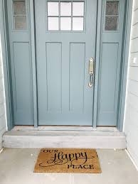 This Craftman Door Color Is Aegean Teal By Benjamin Moore Front Door Blue Door It Has Side Li Teal Front Doors Exterior House Colors Front Door Paint Colors