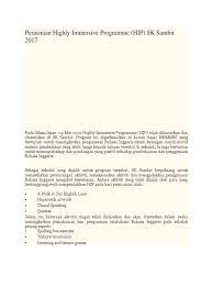 Hal ini merupakan kemajuan besar menyusul serangkaian langkah liberalisasi selektif yang diperkenalkan oleh najib sejak dia menjabat pm pada 2009, hal ini diproyeksikan untuk . Perasmian Highly Immersive Programme Indonesian Language English Language