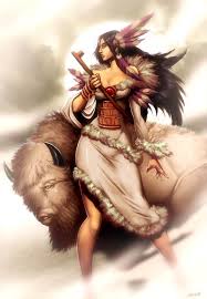 White Buffalo Woman Native American Mythology Native American News White Buffalo Woman