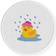 Check spelling or type a new query. April Shower Duck Cross Stitch Pattern Daily Cross Stitch