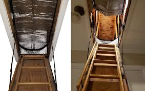 It helps to have an install widow/door casing or other type of decorative trim around the opening to cover the drywall edge and. 6 Best Attic Stair Insulation Cover Reviews And Buying Guide