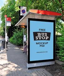 Bus shelter poster mockup for outdoor advertisement. 2 Free Hq Outdoor Advertising Bus Shelter Mock Up Psd Files Branding Mockups Psd Free Photoshop Mockups Mockup Psd