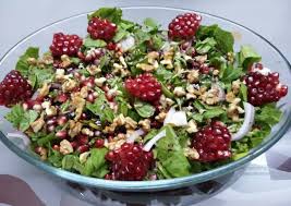 طريقة عمل سلطة الجرجير بدبس الرمان بالصور من مدام جمال Recipe Food Goals Salad Recipes Food