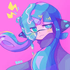 Do Melons Have Pulp On Instagram Finally She Got Her Nose Back Here S A Redraw Of My Last Sanitized Agent 3 Art Hhh I Was Gonna Use A Splatoon Art 3 Arts