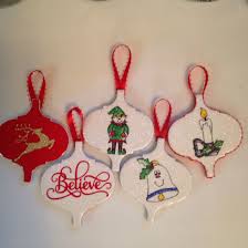 Ornaments Made Using Ceramic Tiles Very Fun To Do Ceramic Tile Crafts How To Make Ornaments Tile Crafts