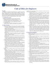 As engineers rise in the ranks of a company, they are eventually put in charge of some other employees. Nspe Codeof Ethics