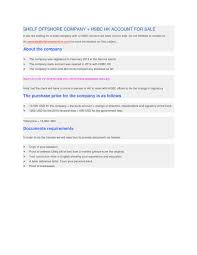 Company bank account change lettershow bank. Shelf Offshore Company Hsbc Hk Account For Sale By Offshore Premium Issuu