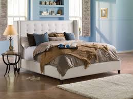 Modern Upholstered Bed Now Available At Blum S Available In A Variety Of Colors And Fabrics Ask Our Designers Comfy Rugs Furniture Cream Bedroom Furniture