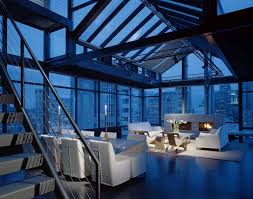 Minimalist Penthouse Apartment Overlooking The Seattle Skyline From puget sound to mount rainier.
