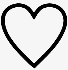 An alternative character known as white heart suit is also available, but not intended to have an emoji appearance. Black Love Heart Outline 1024x1024 Png Download Pngkit